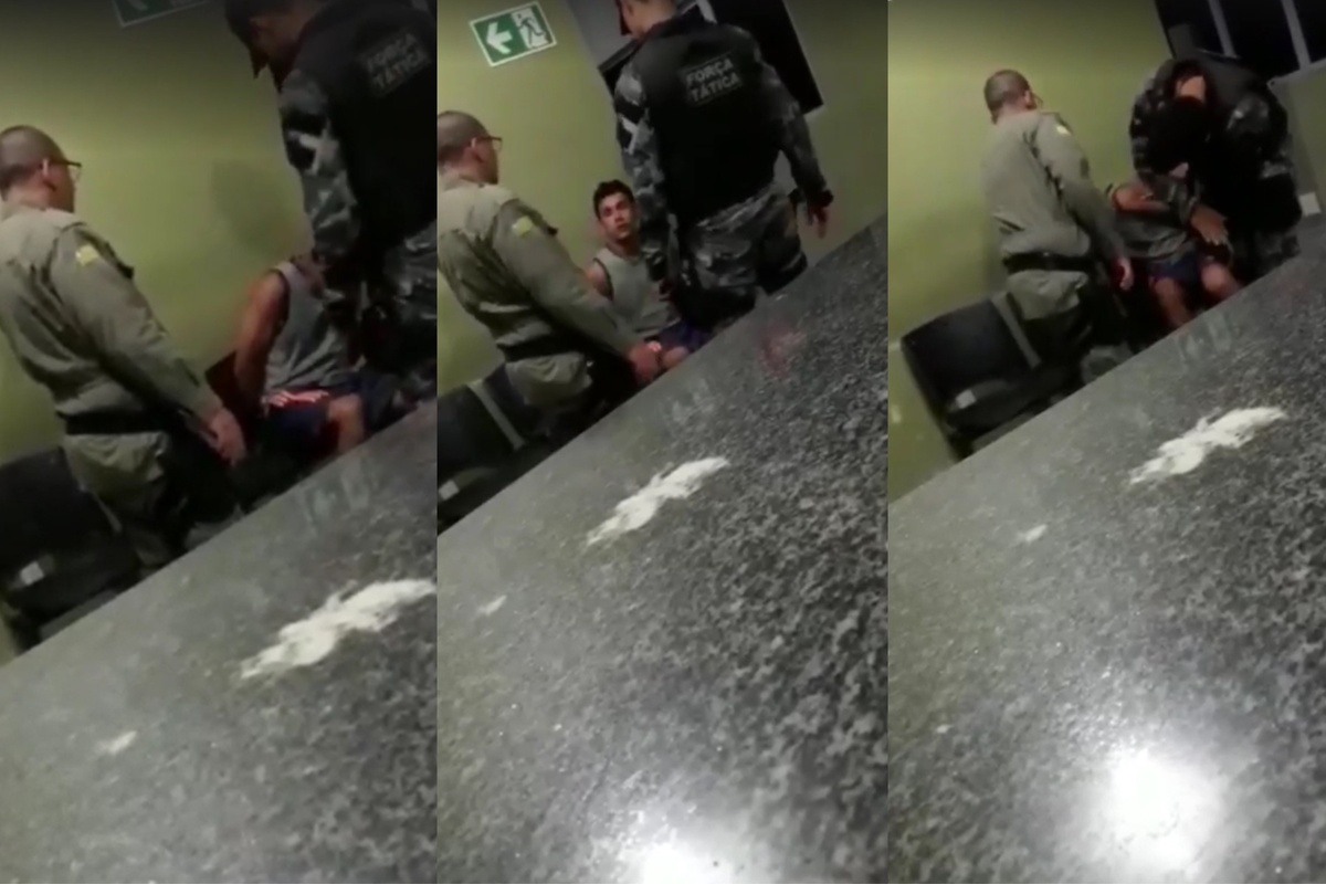 O policial é acusado de tortura