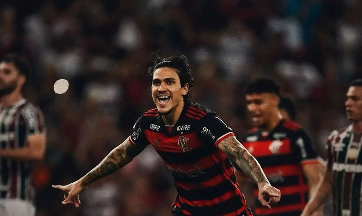 Pedro foi autor do gol de vitória