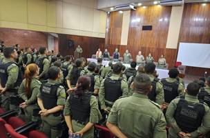 Reunião da PMPI (Foto: Reprodução/Governo do Estado do Piauí)