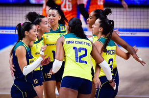 Seleção Brasileira de Vôlei Feminino (Foto: Reprodução/ FIVB)