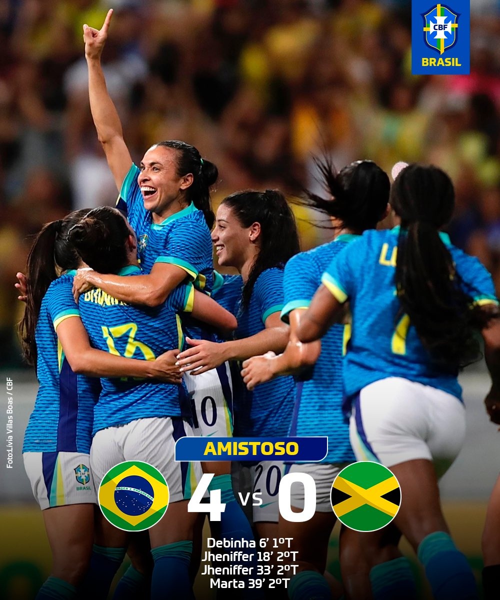 Seleção fechou a campanha pré-olimpíadas em grande estilo