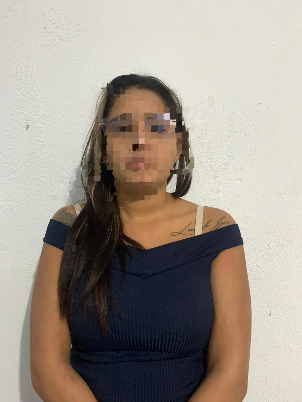Suspeita de chefiar organização criminoza, Glenda.