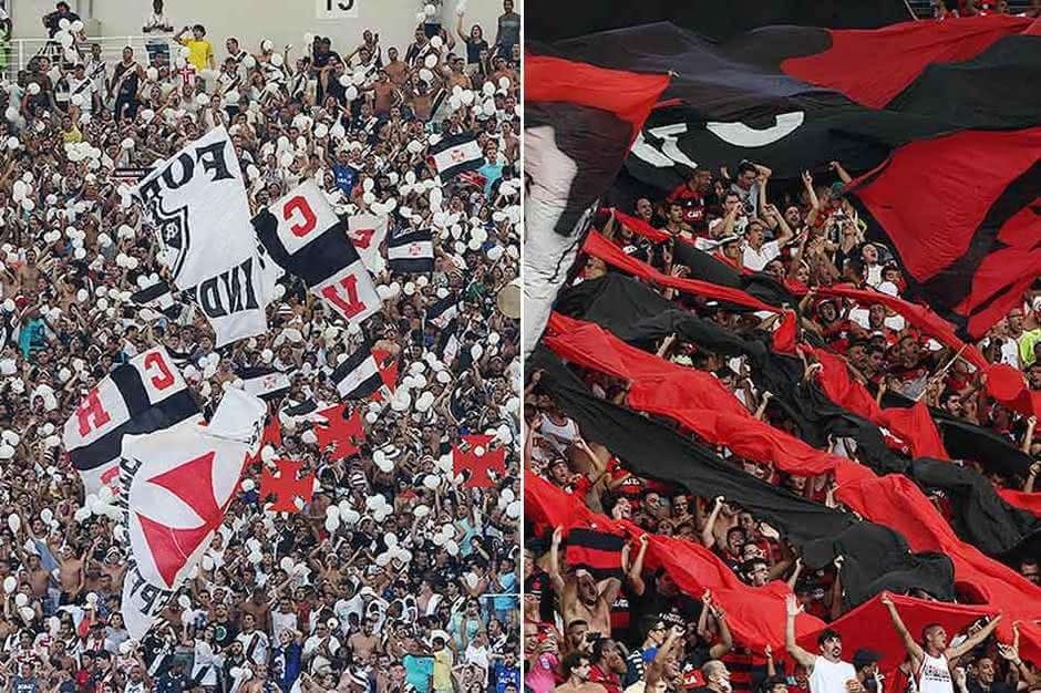 Torcidas Flamengo e Vasco