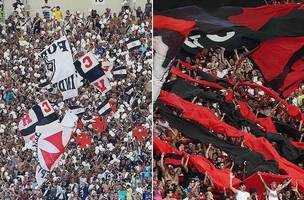 Torcidas Flamengo e Vasco (Foto: Reprodução)