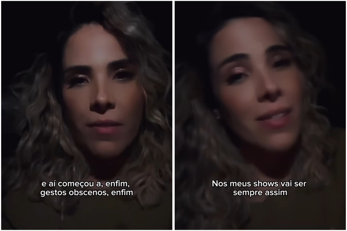 Wanessa comentou o episódio em suas redes sociais e reafirmou sua atitude
