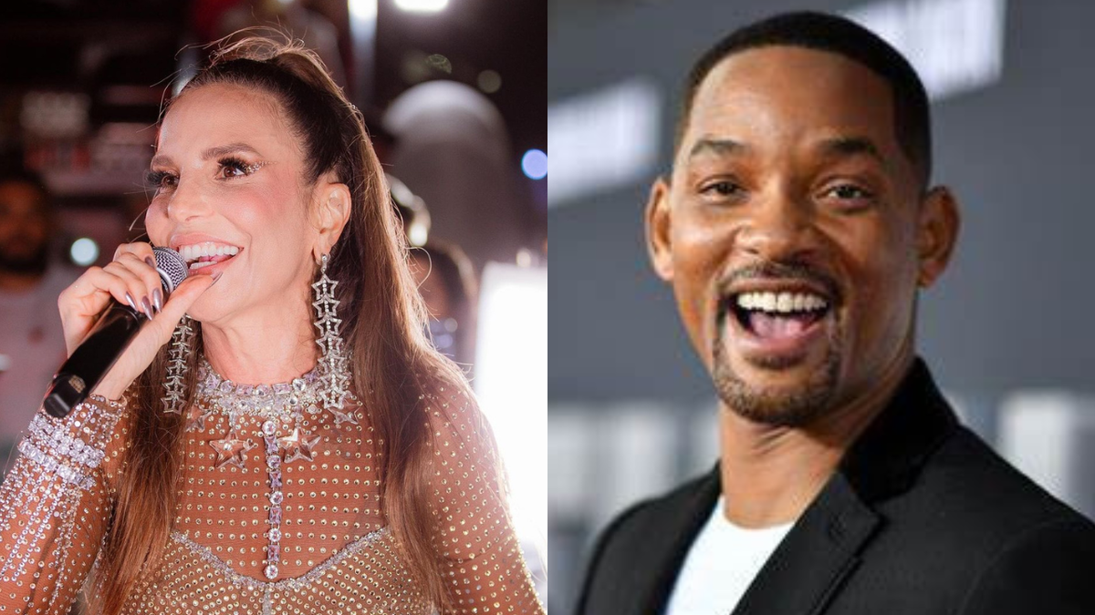 "You have to meet him!!! Come to Bahia!!!" diz Ivete em comentário a publicação de Will Smith no instagram.