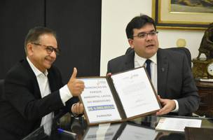 Autorização para execução da obra foi assinada nessa quarta-feira (3) (Foto: Ascom)
