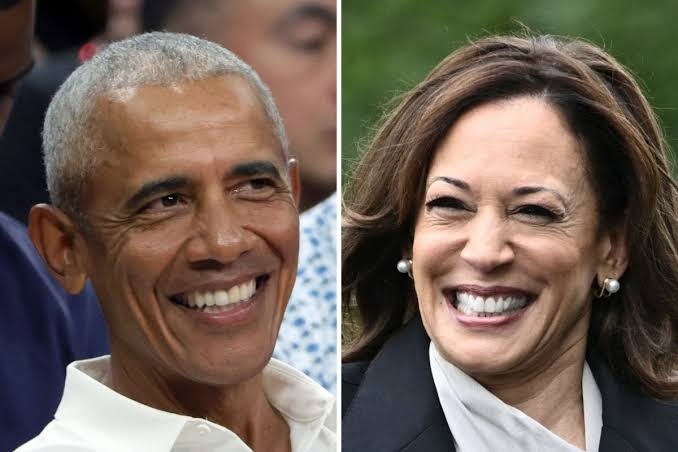 Barack Obama declara apoio a Kamala Harris à presidência dos Estados Unidos