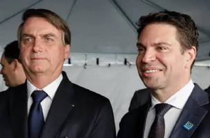 Bolsonaro e Alexandre Ramagem (Foto: Reprodução)