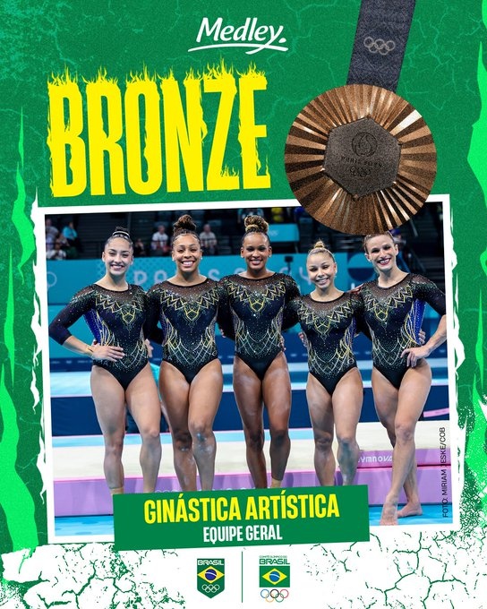 bronze na ginástica artística