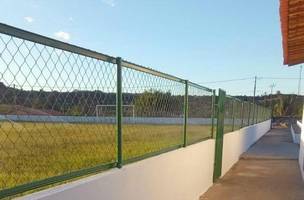 Campo de futebol society. (Foto: Reprodução/Governo do Piauí)