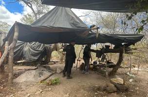 Cinco trabalhadores em condições análogas à escravidão são resgatados no Piauí (Foto: Polícia Federal)