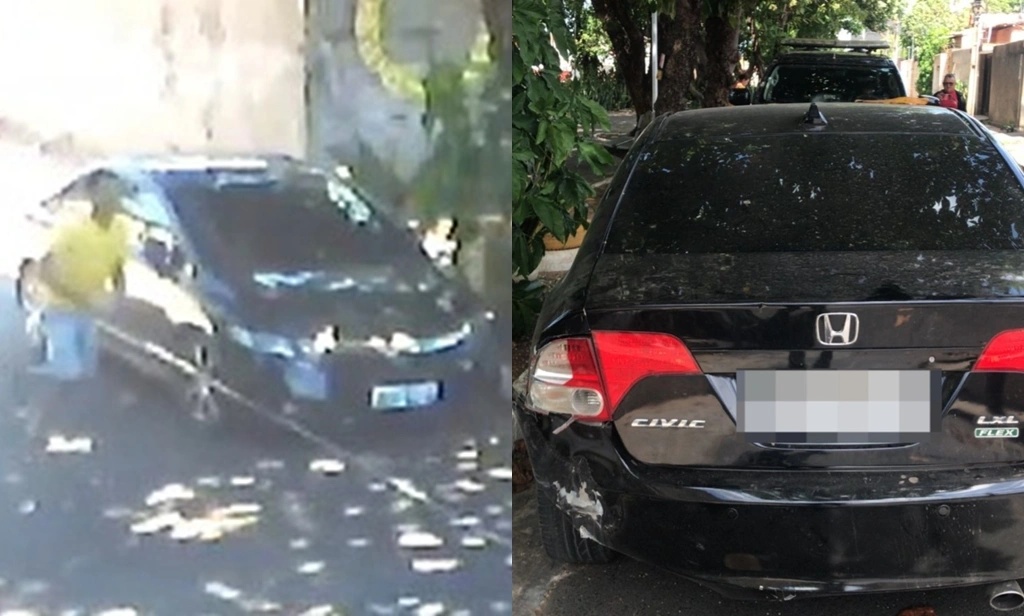 Condutor abandona veículo próximo ao Hospital do Mocambinho; identidade dos envolvidos não foi revelada.