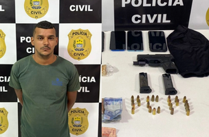 Conhecido como "Cicatriz", o homem estava em liberdade condicional por crimes de roubo e tráfico drogas. (Foto: Reprodução)