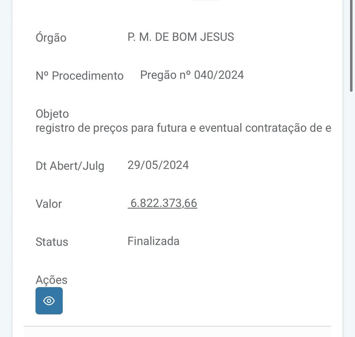 Contratação