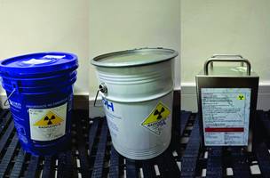 De acordo com a CNEN, todos os materiais estão acondicionados de forma segura (Foto: CNEN)