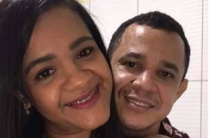 Edmilson foi atingido enquanto trafegava de motocicleta com a esposa (Foto: Reprodução)