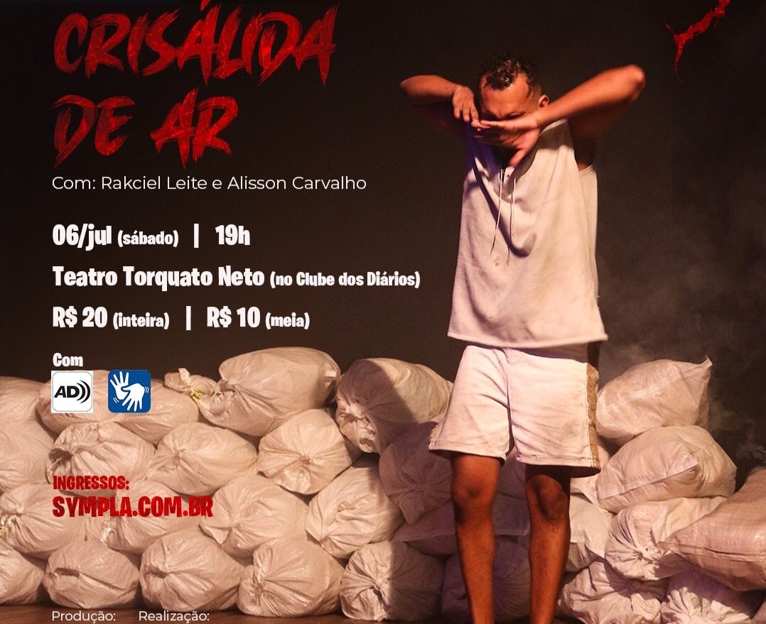 Em cartaz a peça Crisálida