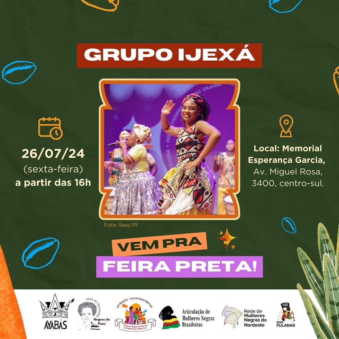 Grupo Ijexá | @feirapretapiaui
