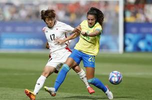 Japão vence por 2 a 1 e impedem classificação antecipada da seleção. (Foto: Reprodução/Rafael Ribeiro/CBF)