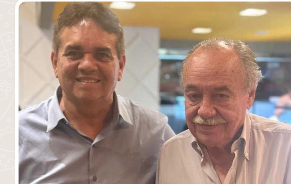 Jorge Lopes já em campanha para prefeito. Com Freitas Neto: Expectativa de apoio e voto zero