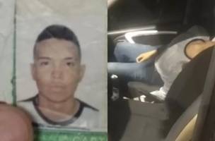 Jovem foi encontrado abandonado em frente ao HUT (Foto: Reprodução)