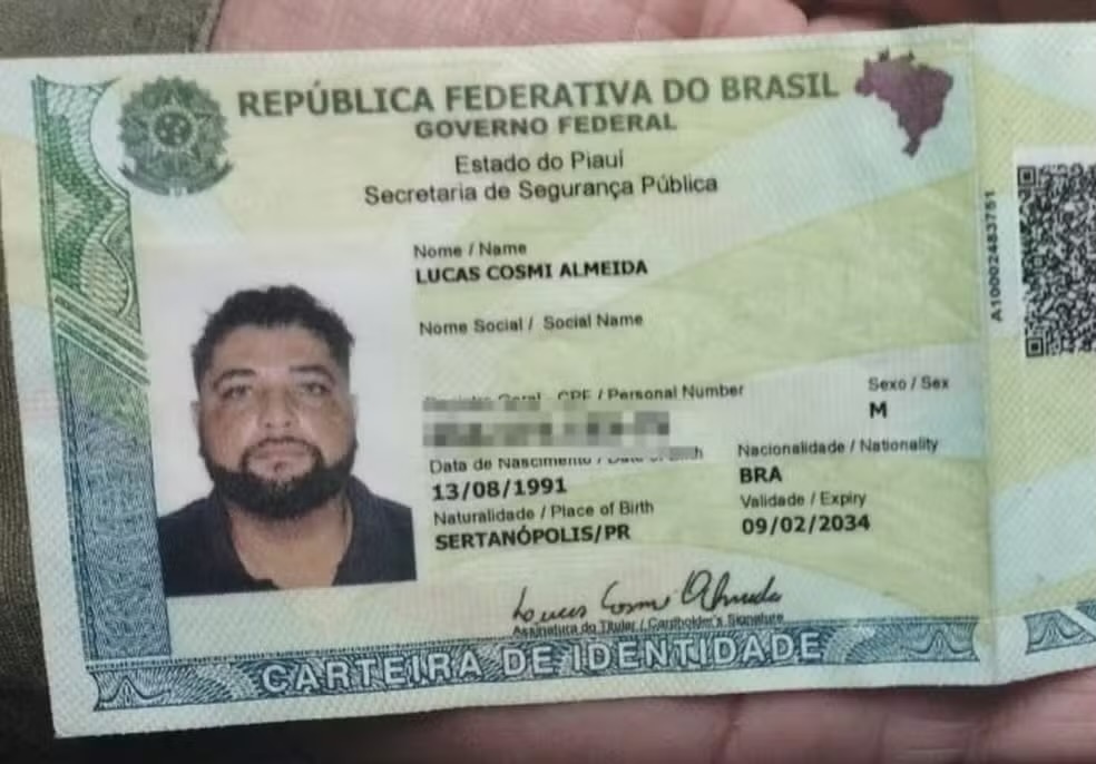 Lucas Cosmi Almeida, de 32 anos