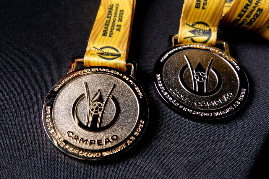 Medalha Brasileirão Feminino Binance A3 2023