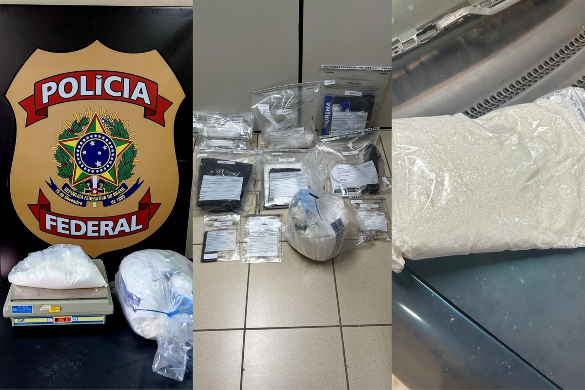 Na operação, foram apreendidos mais de 20 kg de substâncias entorpecentes