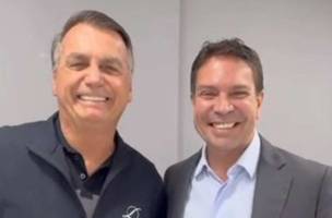 No vídeo, Bolsonaro e Ramagem convocam apoiadores para atos em diferentes locais da capital fluminense. (Foto: Reprodução/Instagram)