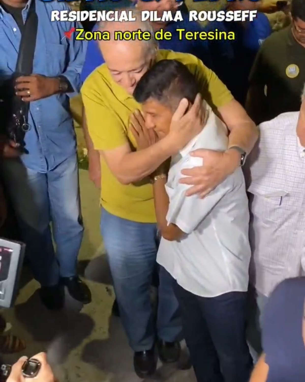 O encontro carinhoso dos candidatos que conhecem Teresina