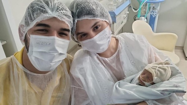 O pequeno Arthur passou por longo tratamento da síndrome desde que nasceu