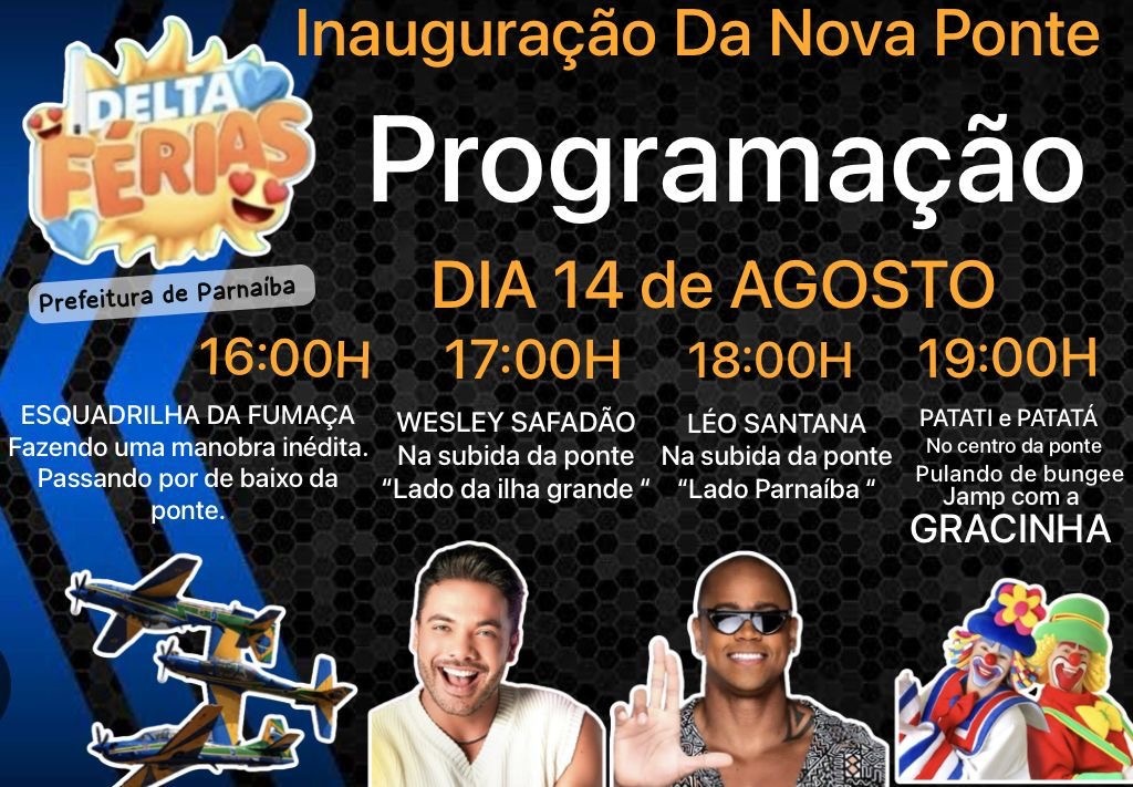 Olhem aí Safadao e Santana vindo pegar em Parnaíba  o dinheiro fácil dos piauienses