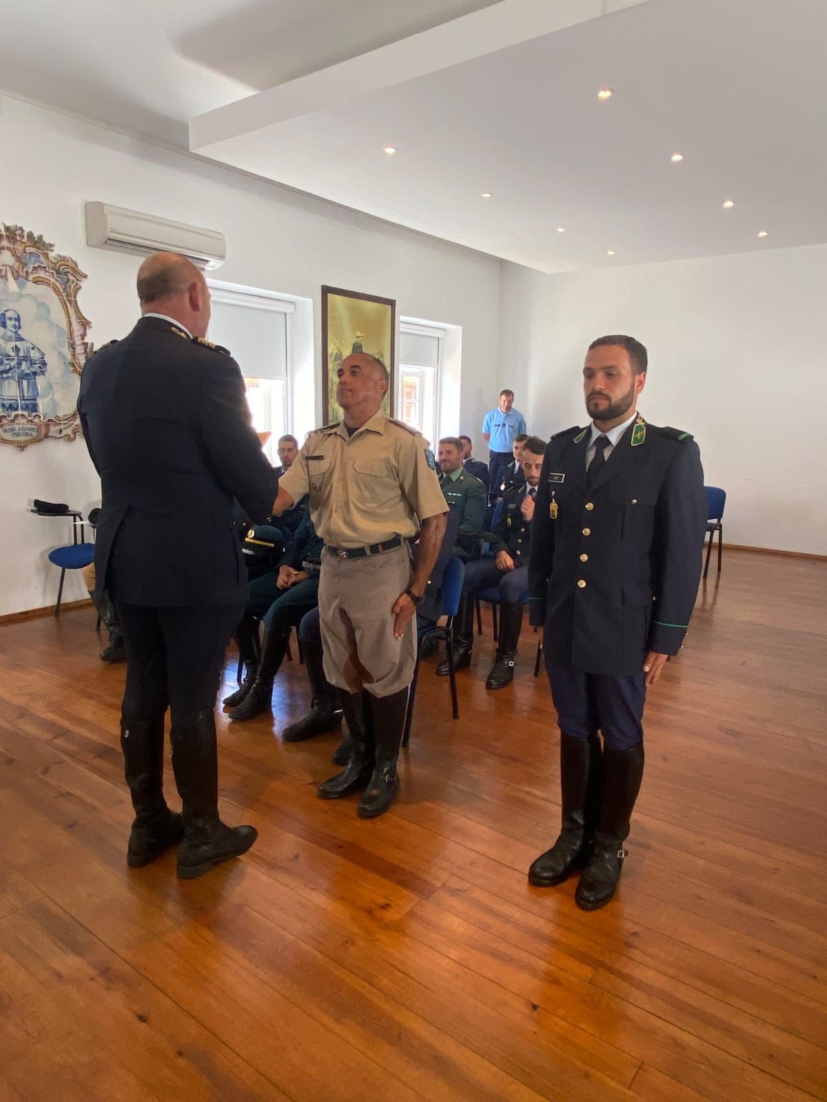 PM piauiense se destaca em curso de operações policiais internacional em Portugal.