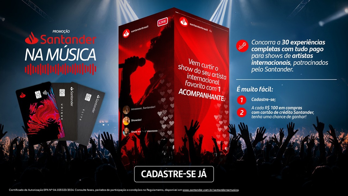Promoção oferece ingressos premium e pacotes completos, incluindo passagens e hospedagem.