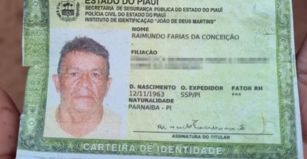 Raimundo Farias da Conceição, 60 anos