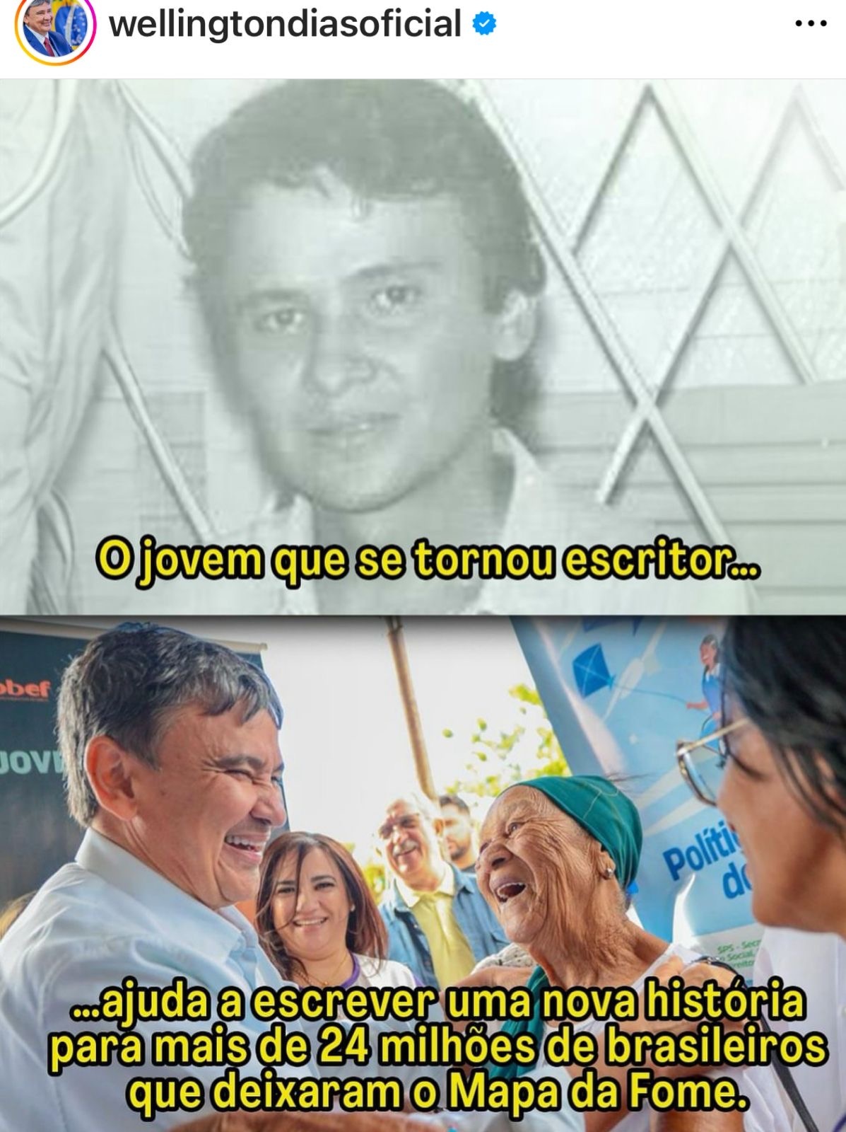 Sadismo ou cinismo? Está aí o contador de estórias
