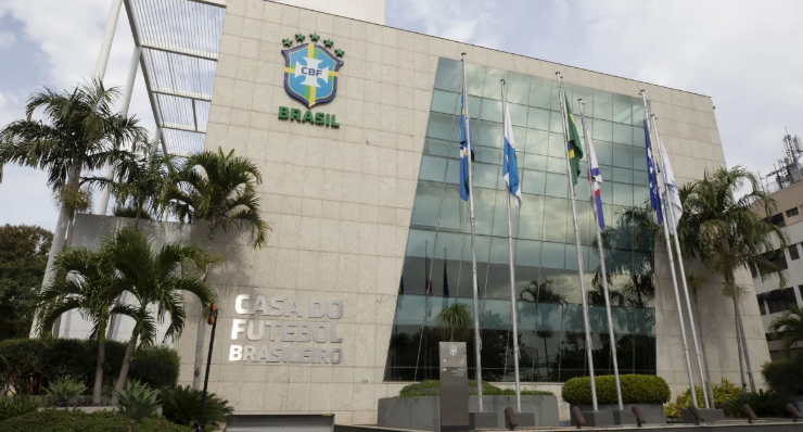 Sede da CBF, no RJ.