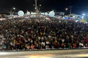Show em Parnaíba (Foto: Reprodução)