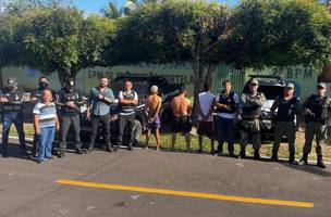 Suspiros de tráfico de drogas são detidos em Murici dos Portelas, no Piauí (Foto: Divulgação/PC-PI)