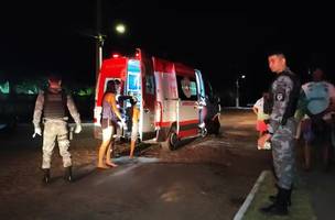 Tio e sobrinho sofrem tentativa de homicídio em Parnaíba (Foto: Folha do Delta)