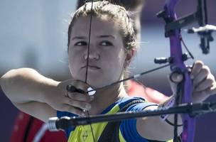 : Ana Luiza Caetano se despede nas oitavas de final (Foto: Reprodução/COB)