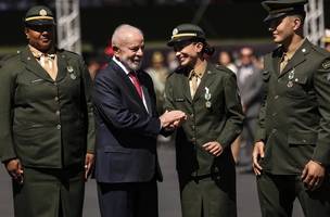 Atletas e Soldados Condecorados (Foto: Marcelo Camargo/Agência Brasil)