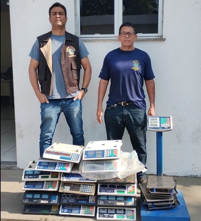 Balanças irregulares apreendidas