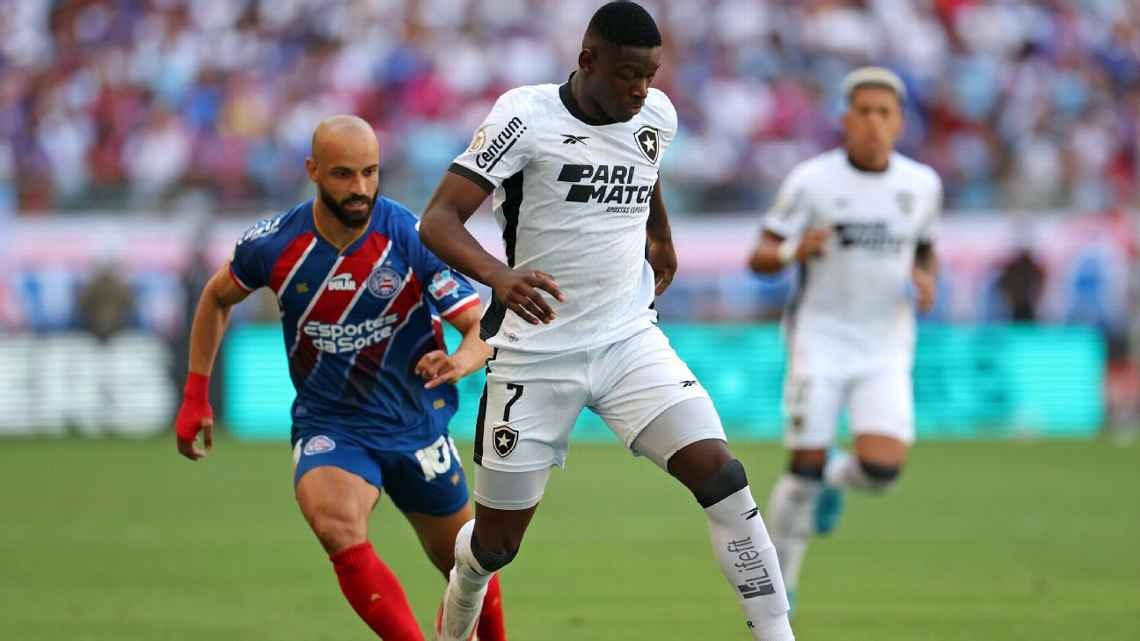Botafogo x Bahia pelo Brasileirão