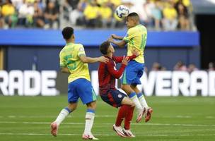 Brasil e Costa Rica (Foto: Rafael Ribeiro/CBF)