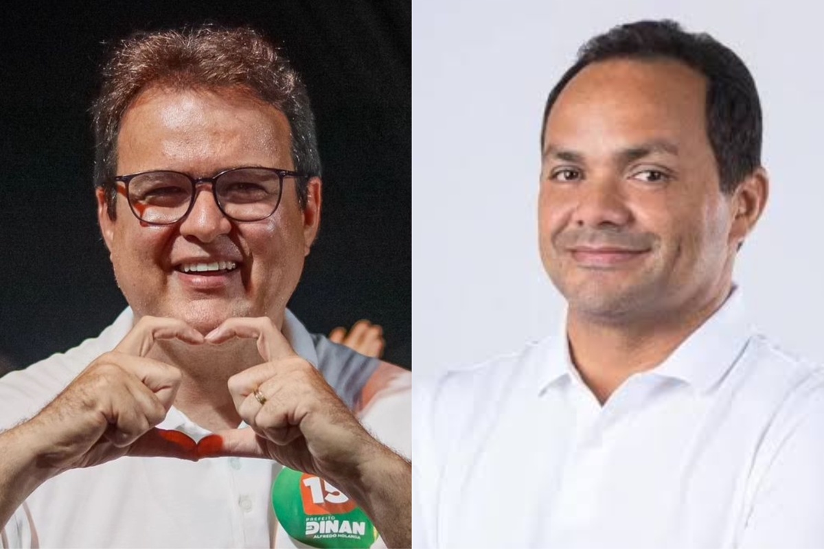 Candidatos à prefeitura de José de Freitas: Dr Dinan e Pedro Gomes