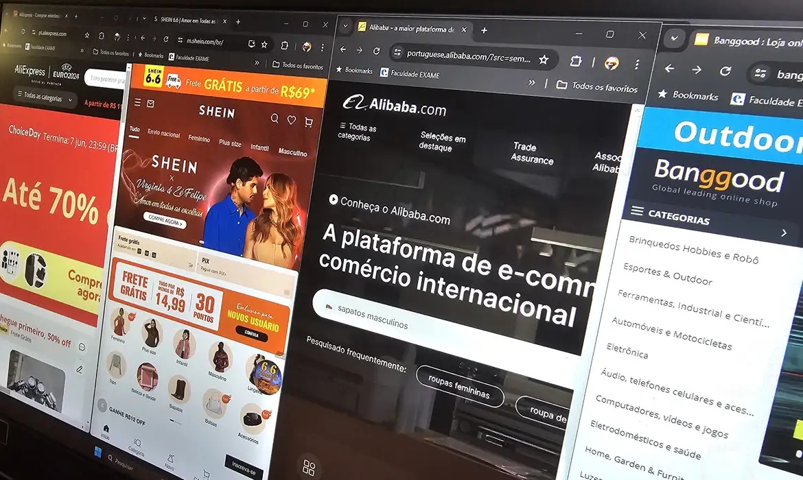 Compras agora com aumento de tarifa