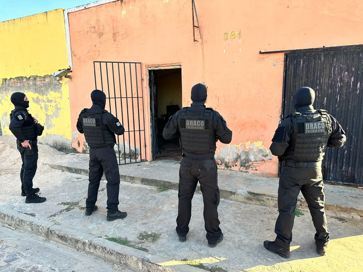 Criminoso conhecido como “Cachoeira” morre durante operação do DRACO