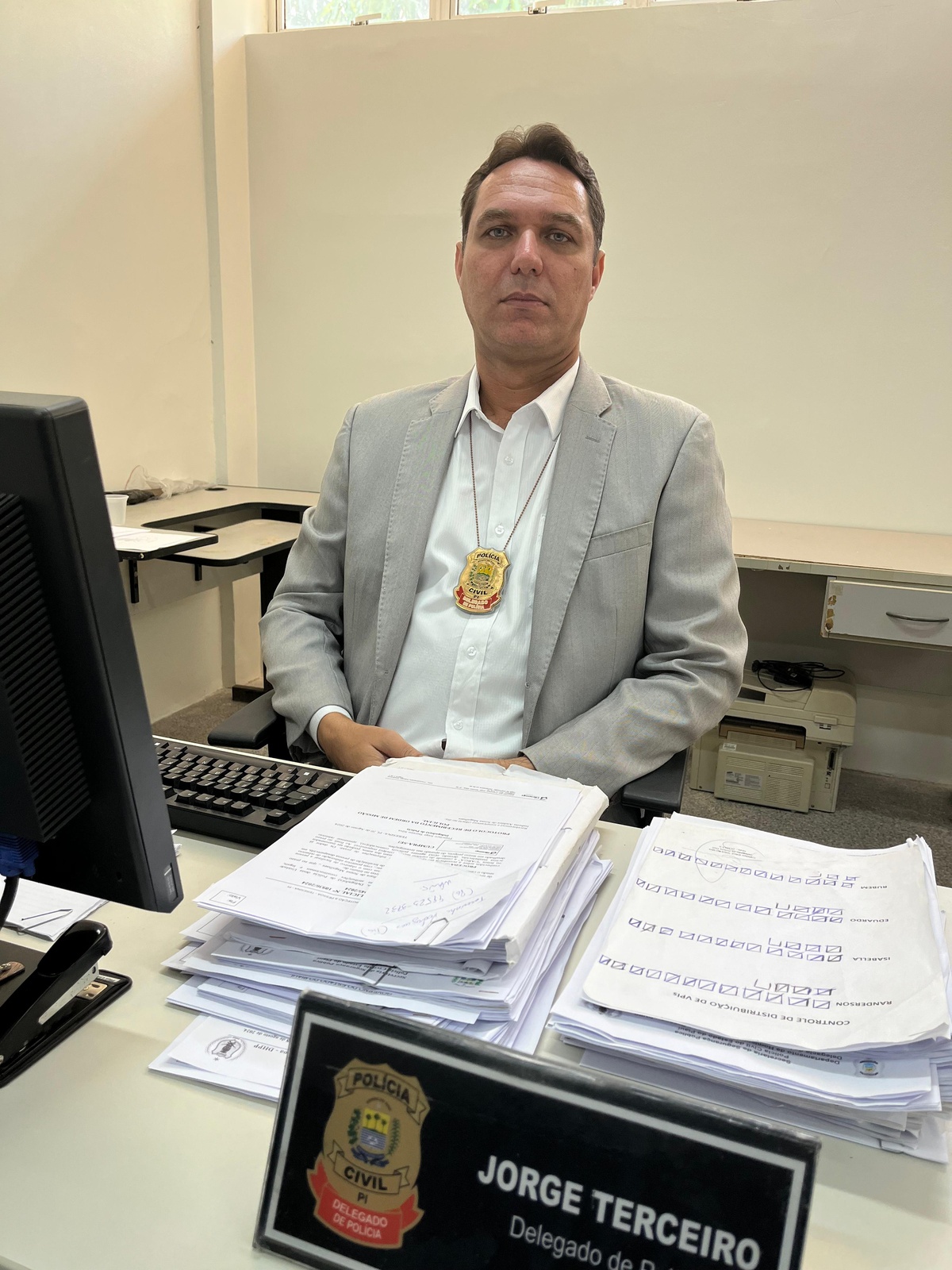 Delegado Jorge Terceiro (titular DESAP).